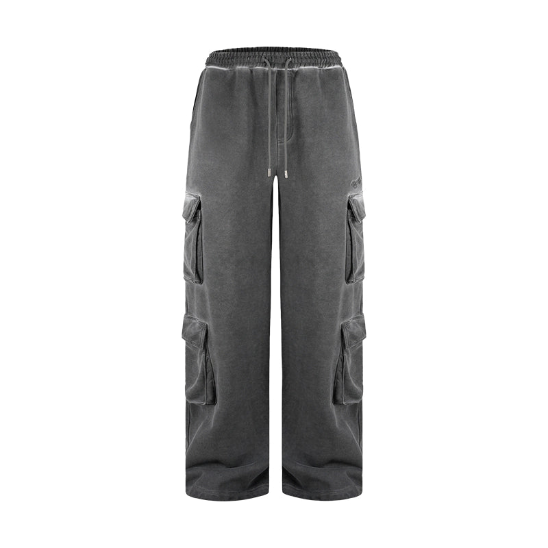 1807 Aged Wash Work Cargo Sweatpants | Face 3 Face