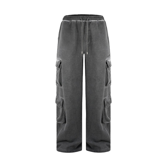 1807 Aged Wash Work Cargo Sweatpants | Face 3 Face