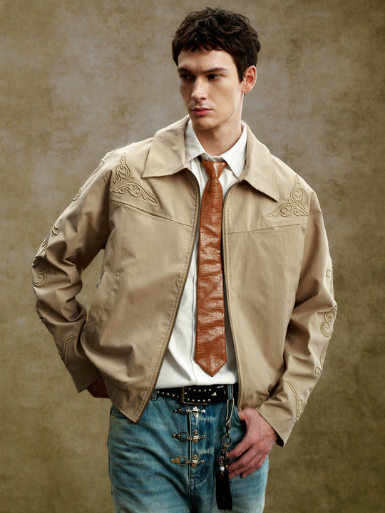 YADcrew 3D Embroidered Work Jacket | Face 3 Face