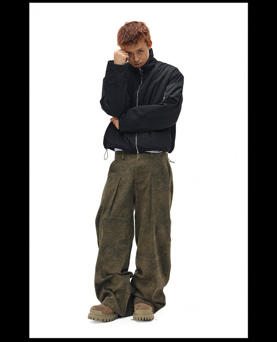 NOVACAM Windproof Puffer Short Jacket | Face 3 Face