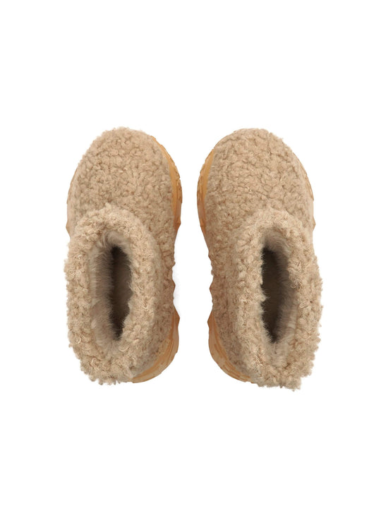 1807 INF-010 Gothic Chunky Platform Teddy Boots | Face 3 Face