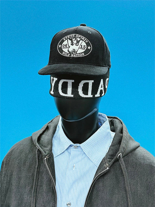 EVETS Corduroy Patch Trucker Hat | Face 3 Face