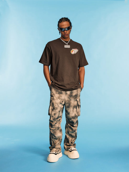 1807 Jeff Hamilton Small Logo Printed Tee | Face 3 Face