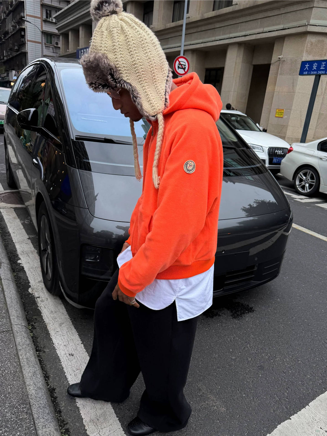 STEEPC Fleece Zip Up Hoodie and Sweatpants Set | Face 3 Face