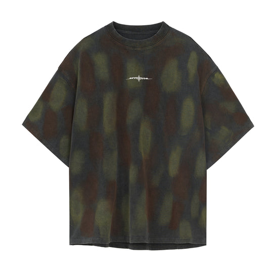 JHYQ Washed Old Worn Spots Dye Tee