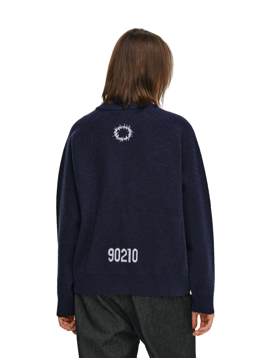 ANTIDOTE Logo Zip Knit Cardigan | Face 3 Face