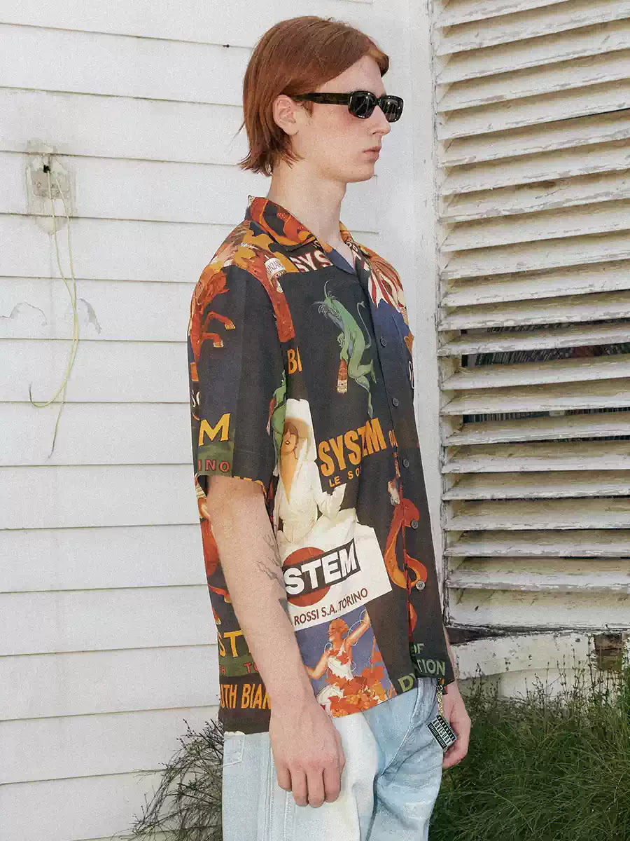 SOD Co. Vermouth Hawaiian Shirt | Face 3 Face