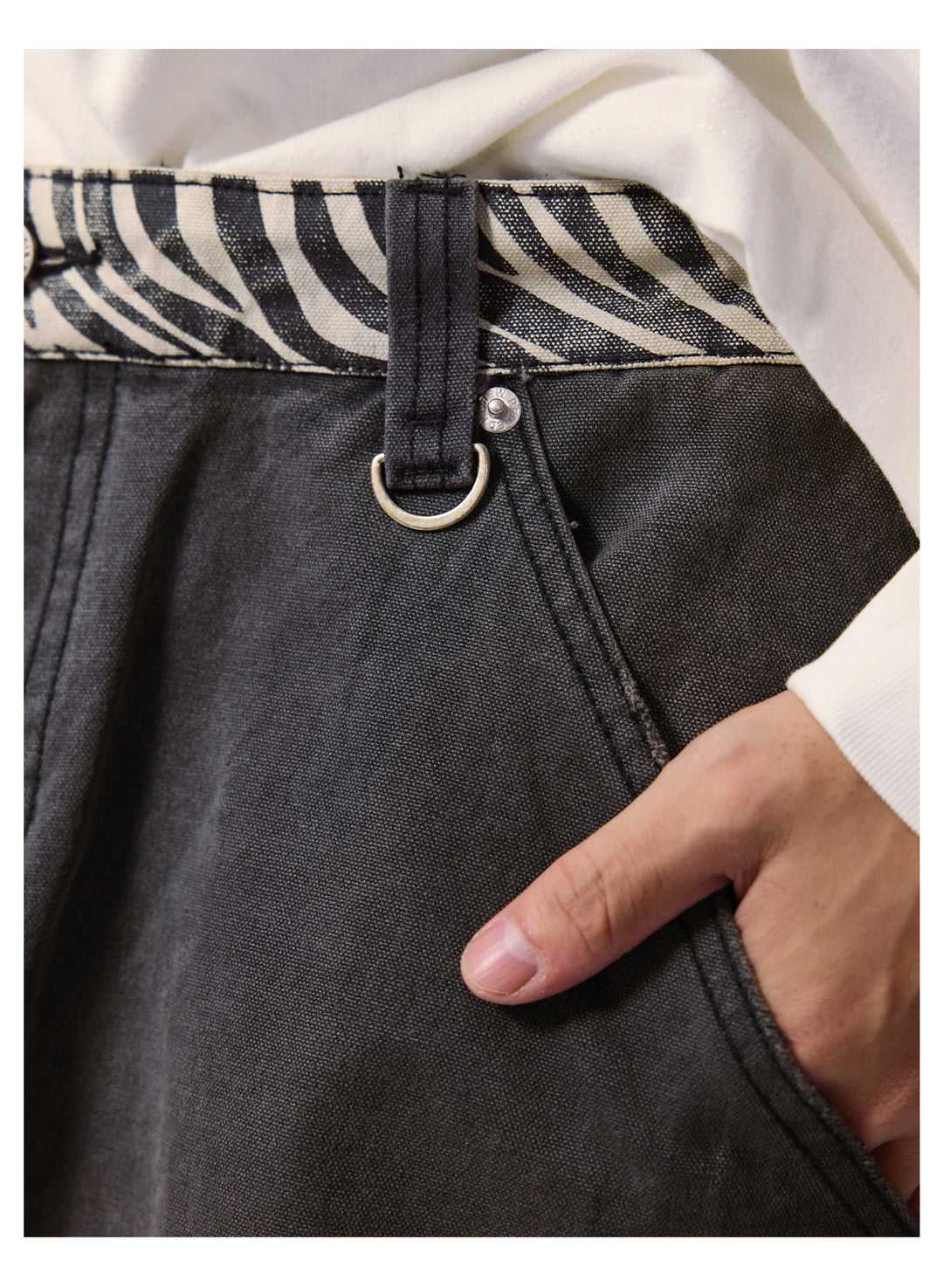 Remedy Animal Print Waist Baggy Work Cargo Pants | Face 3 Face