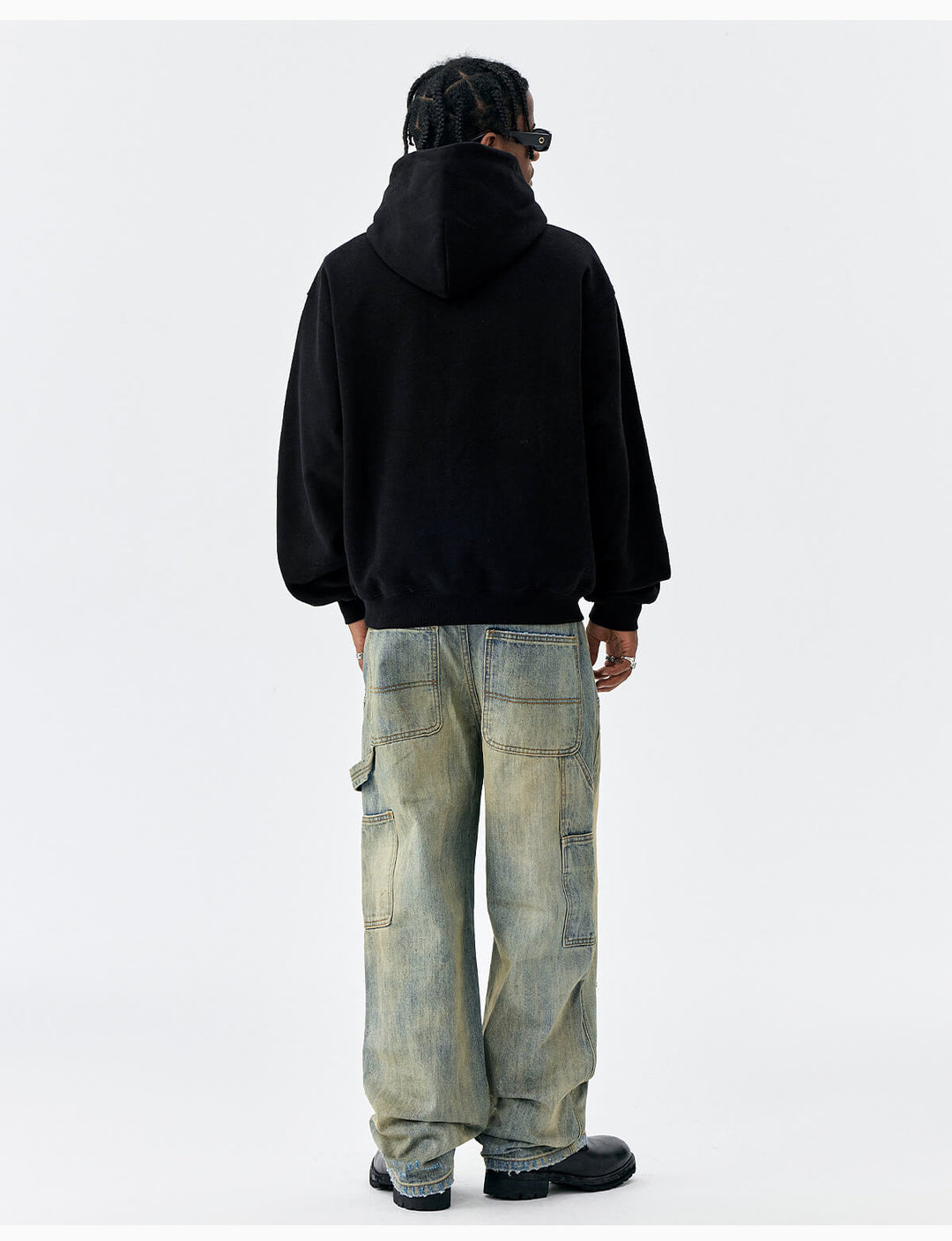 MEDM Leopard Faux Fur Layered Hoodie | Face 3 Face