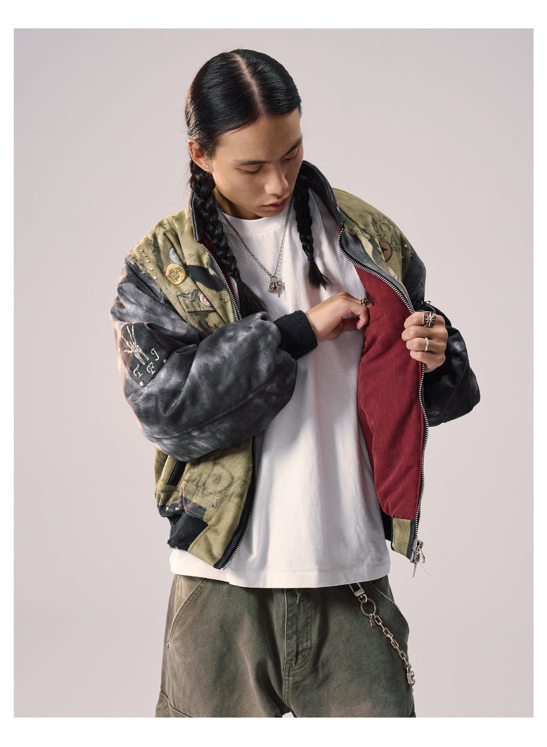 Remedy 3D Digital Print MA-1 Bomber Jacket | Face 3 Face
