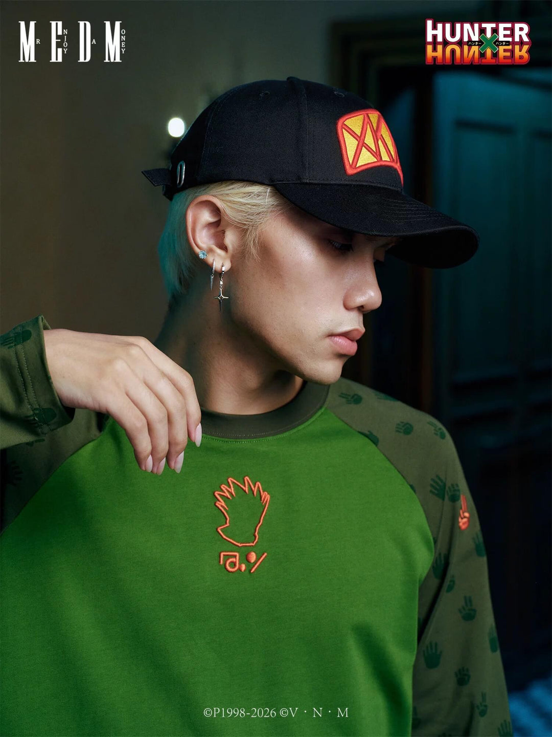 MEDM × HUNTER×HUNTER Killua Baseball Cap | Face 3 Face