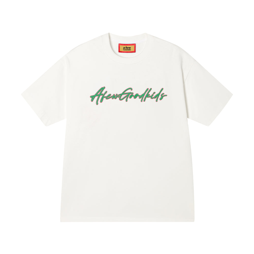 AFGK 3D Logo Embroidered Tee | Face 3 Face