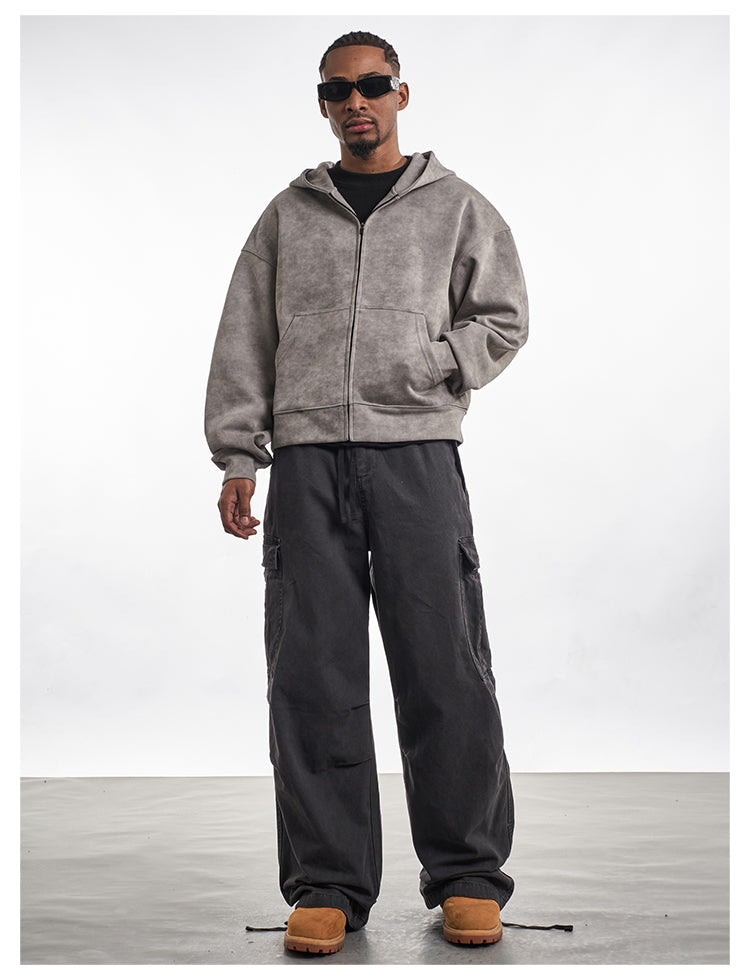 F3F Select Drawstring Large Pockets Baggy Cargo Pants | Face 3 Face