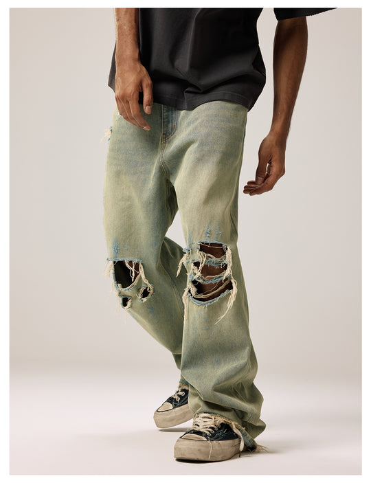 Remedy Washed Ripped Loose Jeans | Face 3 Face