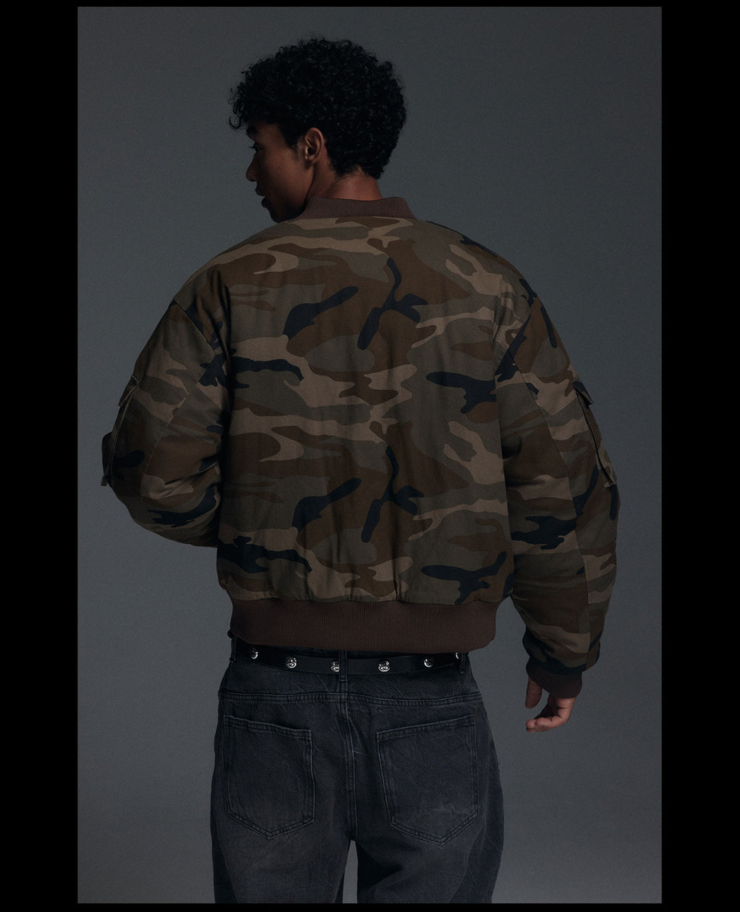 NOVACAM Camouflage MA-1 Military Jacket | Face 3 Face