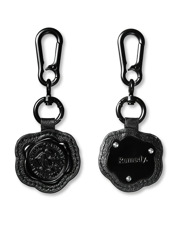 Remedy Metal Wax Seal Keychain Charm | Face 3 Face