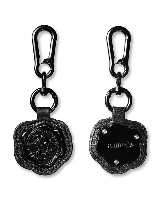 Remedy Metal Wax Seal Keychain Charm | Face 3 Face