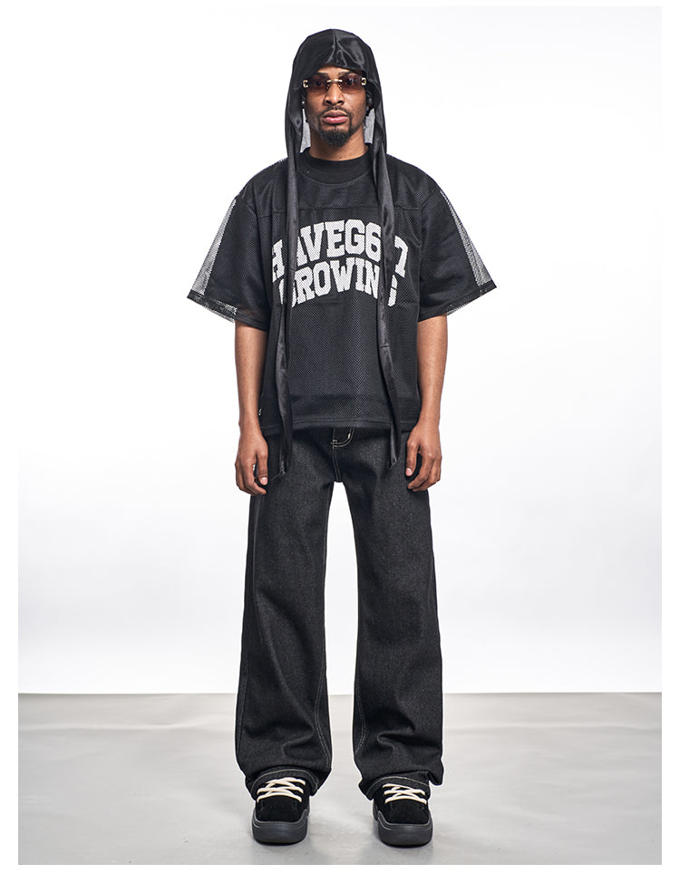 F3F Select Black Basic Wide Leg Jeans | Face 3 Face