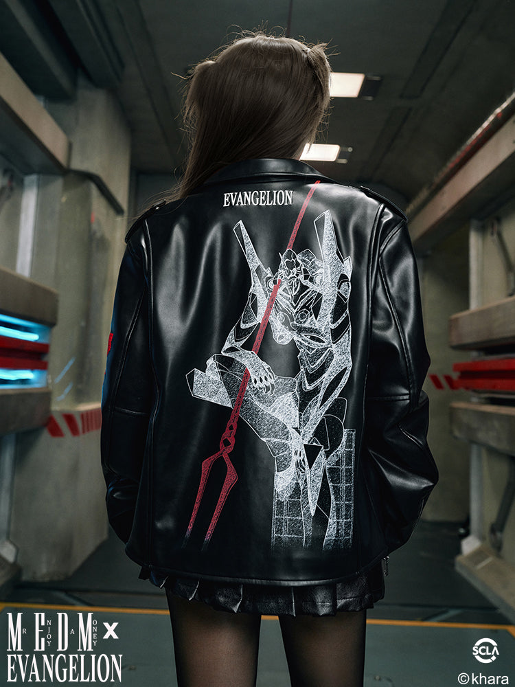 MEDM x EVA Unit-13 Leather Jacket | Face 3 Face