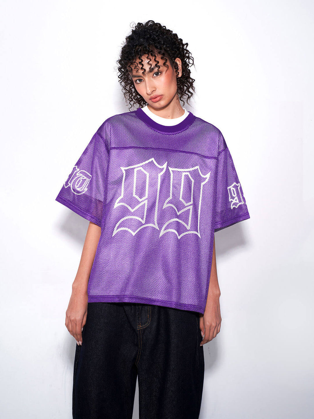 F3F Select 99 Cross Print Mesh Short Sleeve Jersey | Face 3 Face