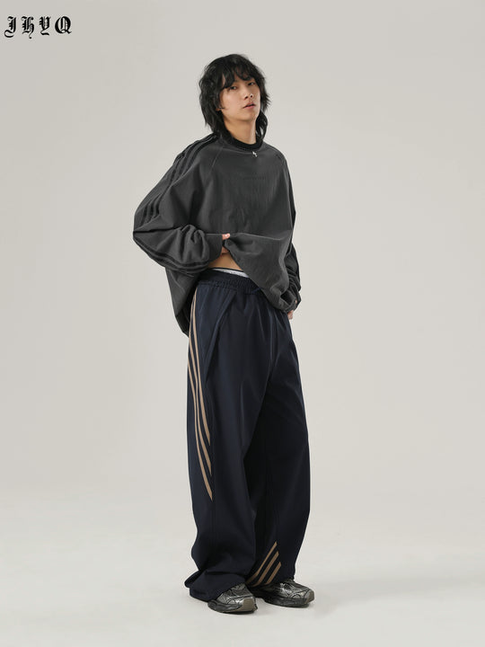 JHYQ Beadwork Washed & Old Long Sleeved Tee