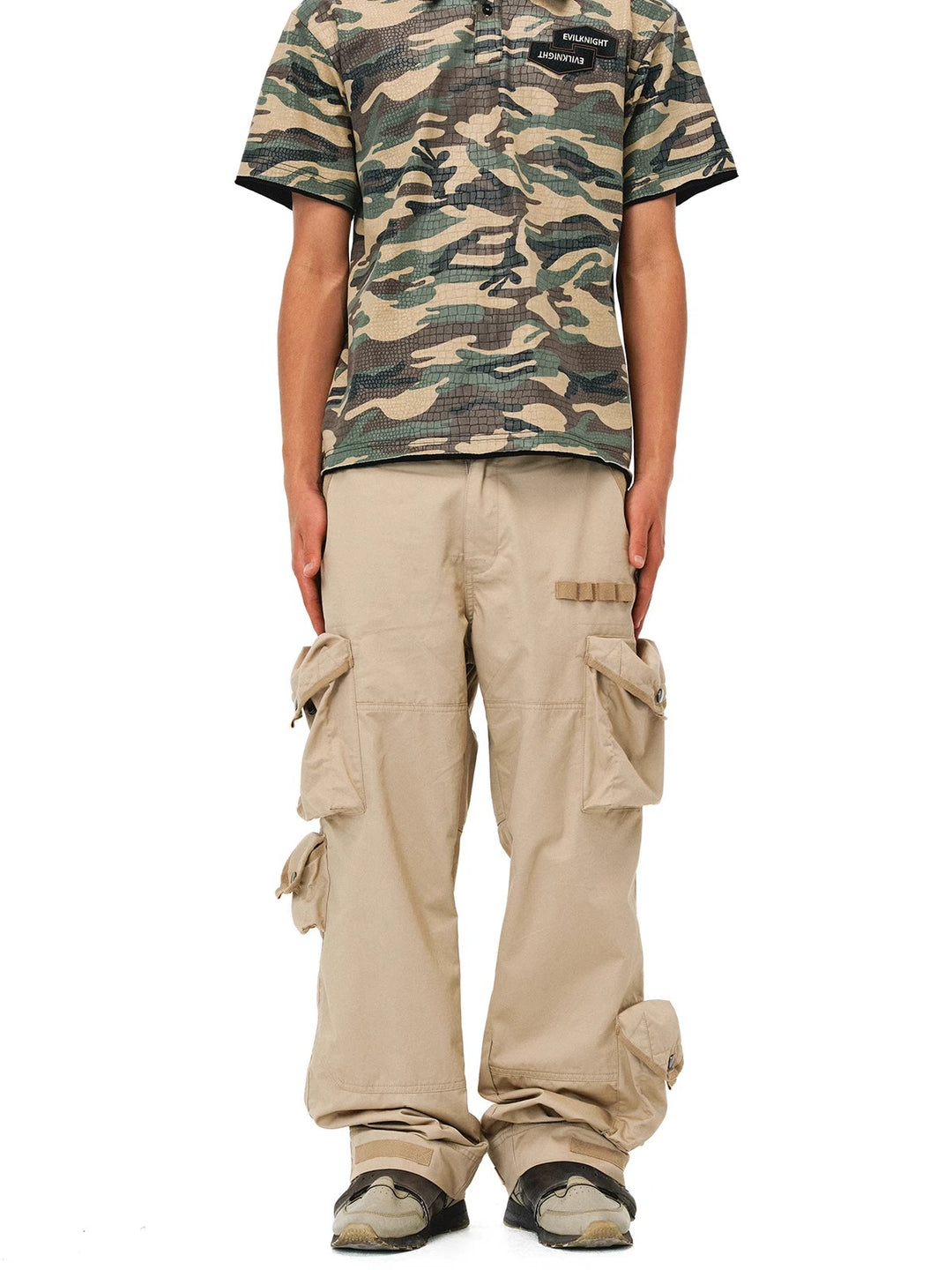 EVILKNIGHT(EK) 3D Multi Pocket Utility Cargo Pants | Face 3 Face