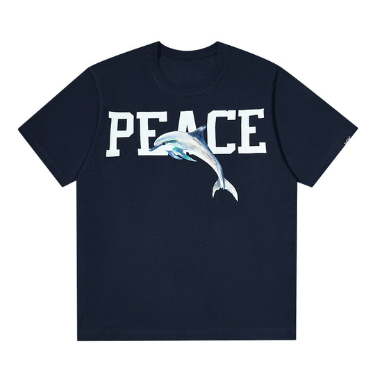 JUST VIBE PEACE Dolphin Graphic Tee | Face 3 Face