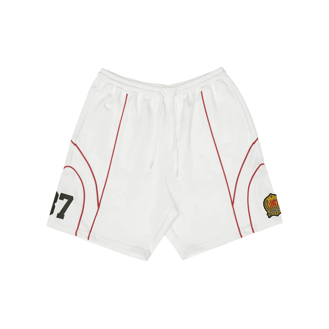 1807 Contrast Piping Sport Sweat Shorts | Face 3 Face