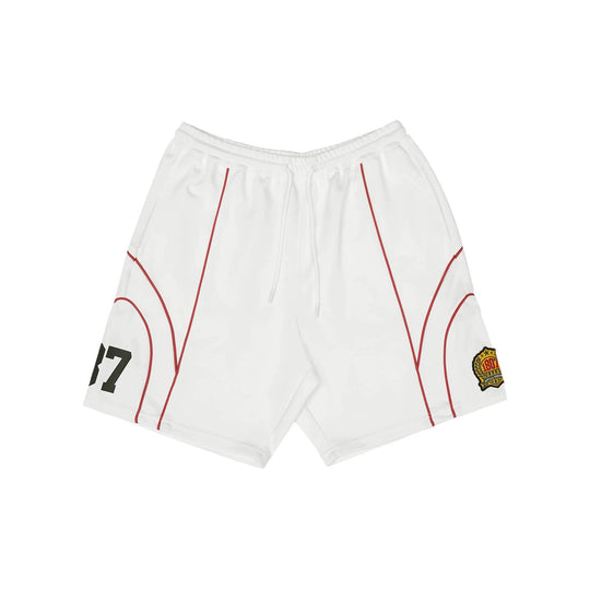 1807 Contrast Piping Sport Sweat Shorts | Face 3 Face