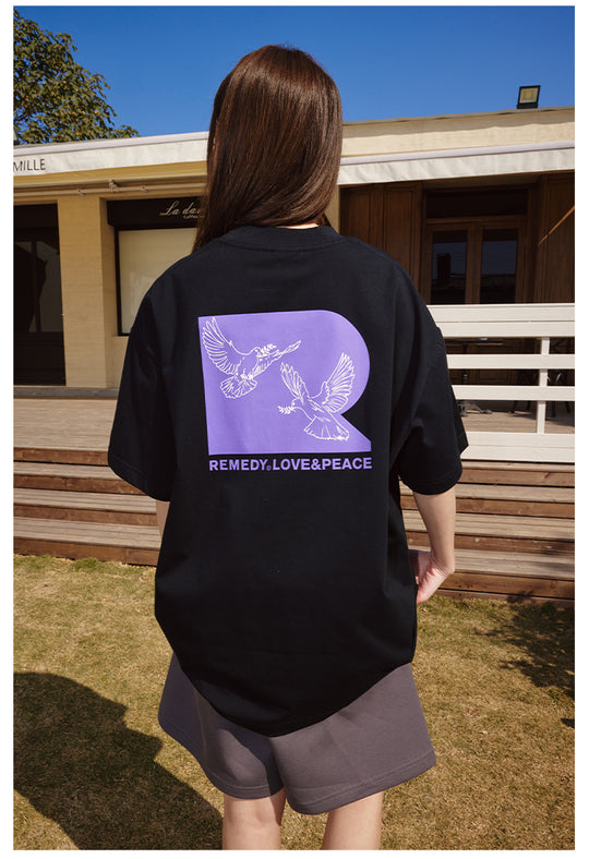 Remedy Peace Dove Print Cool Touch Tee | Face 3 Face