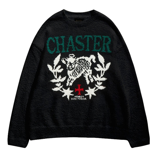 Remedy CHASTER Jacquard Knit Sweater | Face 3 Face