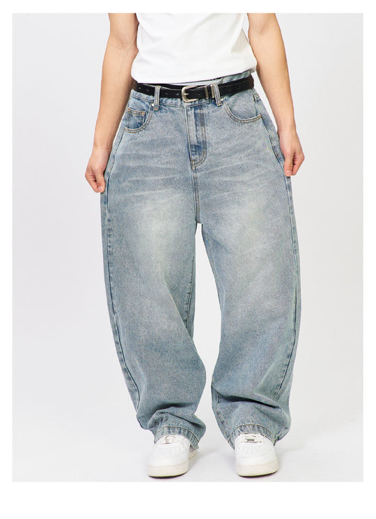 S45 Multicolor Balloon Baggy Jeans | Face 3 Face