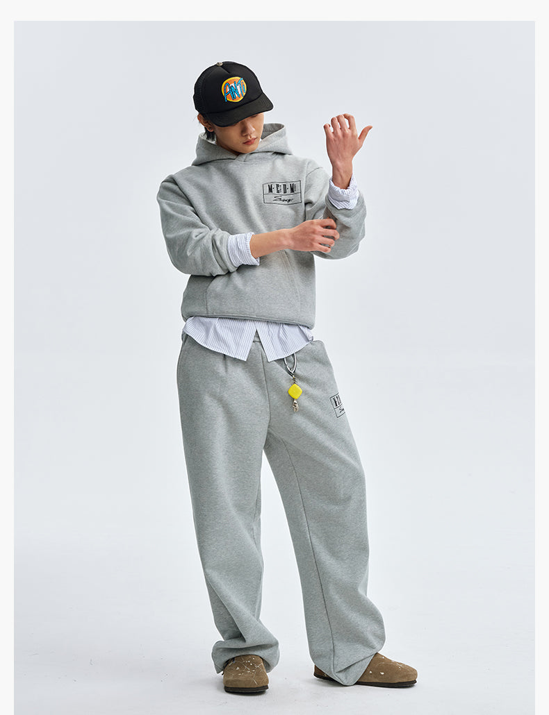 MEDM Embroidered Lettered Logo Hoodie & Sweatpants | Face 3 Face