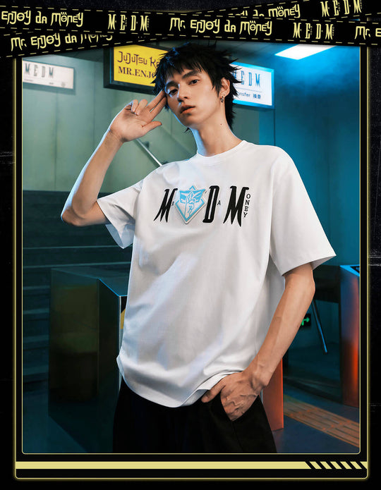 MEDM × Jujutsu Kaisen Character Icon Velcro Tee | Face 3 Face