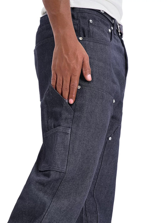 F3F Select High Rise Baggy Double Knee Painter Jeans