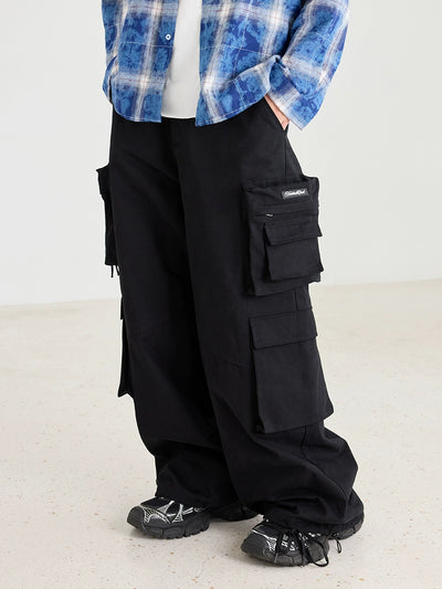 Harsh and Cruel Multi Pocket Workwear Paratrooper Cargo Pants | Face 3 Face