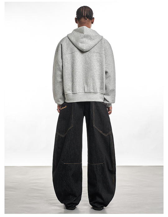 F3F Select Black Balloon Baggy Jeans | Face 3 Face