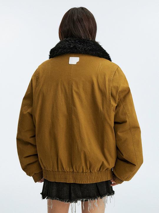 MEDM Reversible Sherpa Flight Jacket | Face 3 Face