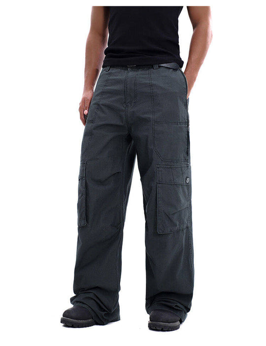 F3F Select Multi Pocket Side Zipper Work Cargo Pants