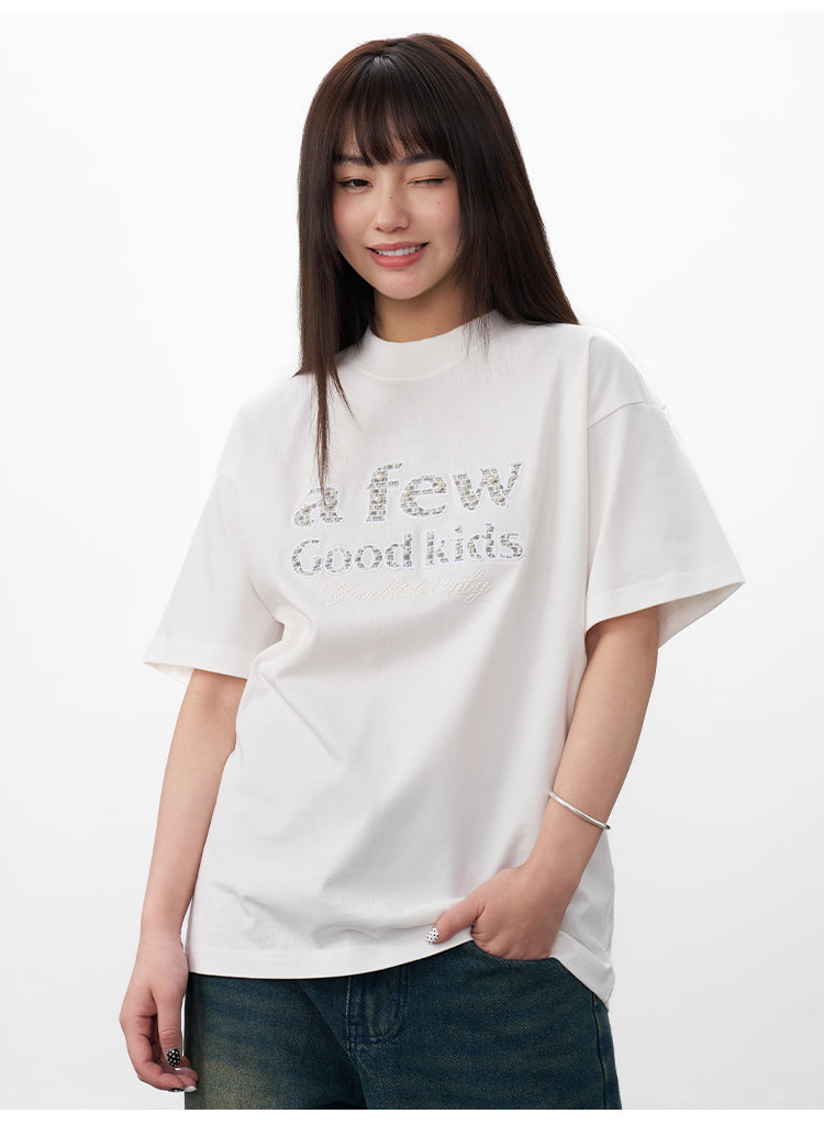 AFGK Pearl Patch Embroidered Tee | Face 3 Face