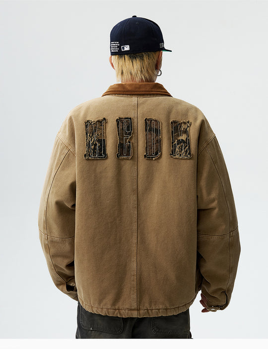 MEDM Camouflage Logo Patch Detroit Jacket | Face 3 Face