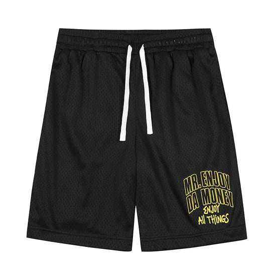 MEDM Logo Woven Mesh Shorts