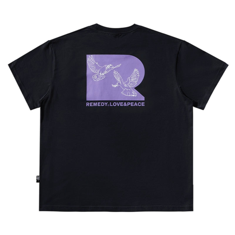 Remedy Peace Dove Print Cool Touch Tee | Face 3 Face