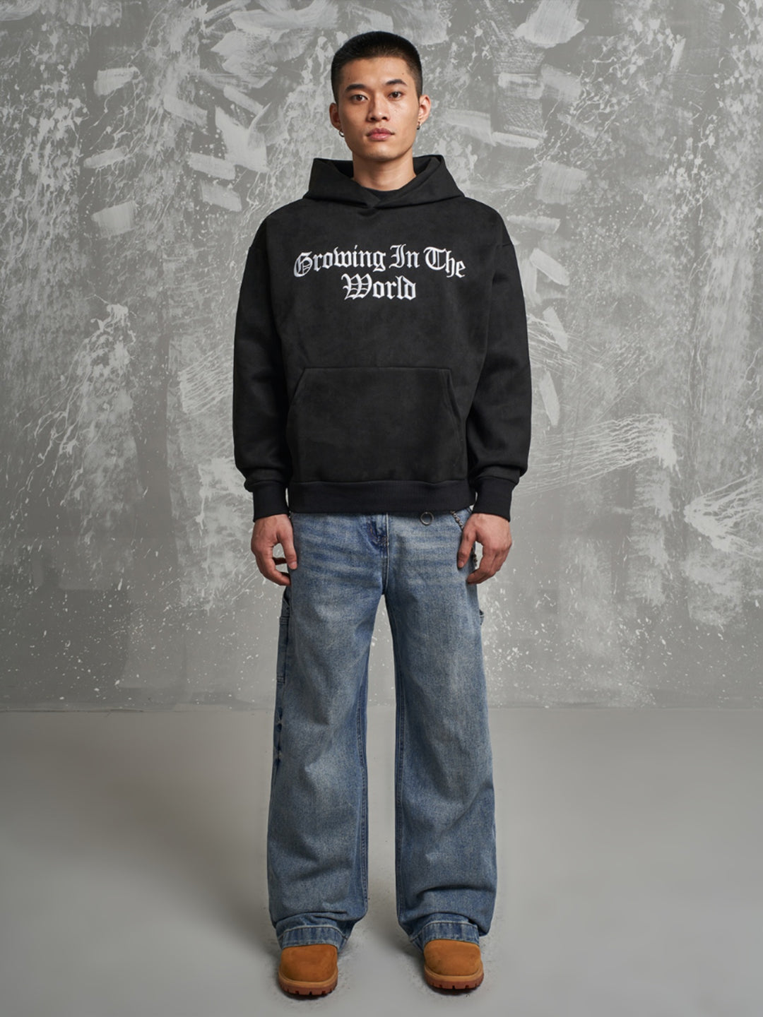 F3F Select Patchwork Pocket Washed Carpenter Jeans | Face 3 Face