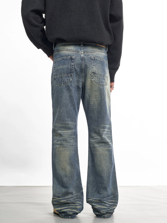 F3F Select Needle Embroidery Hole Micro Flare Jeans | Face 3 Face