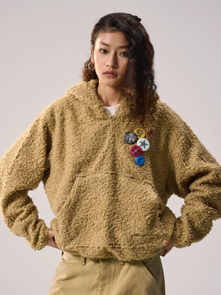 Remedy Sherpa Fleece Half Zip Hoodie | Face 3 Face