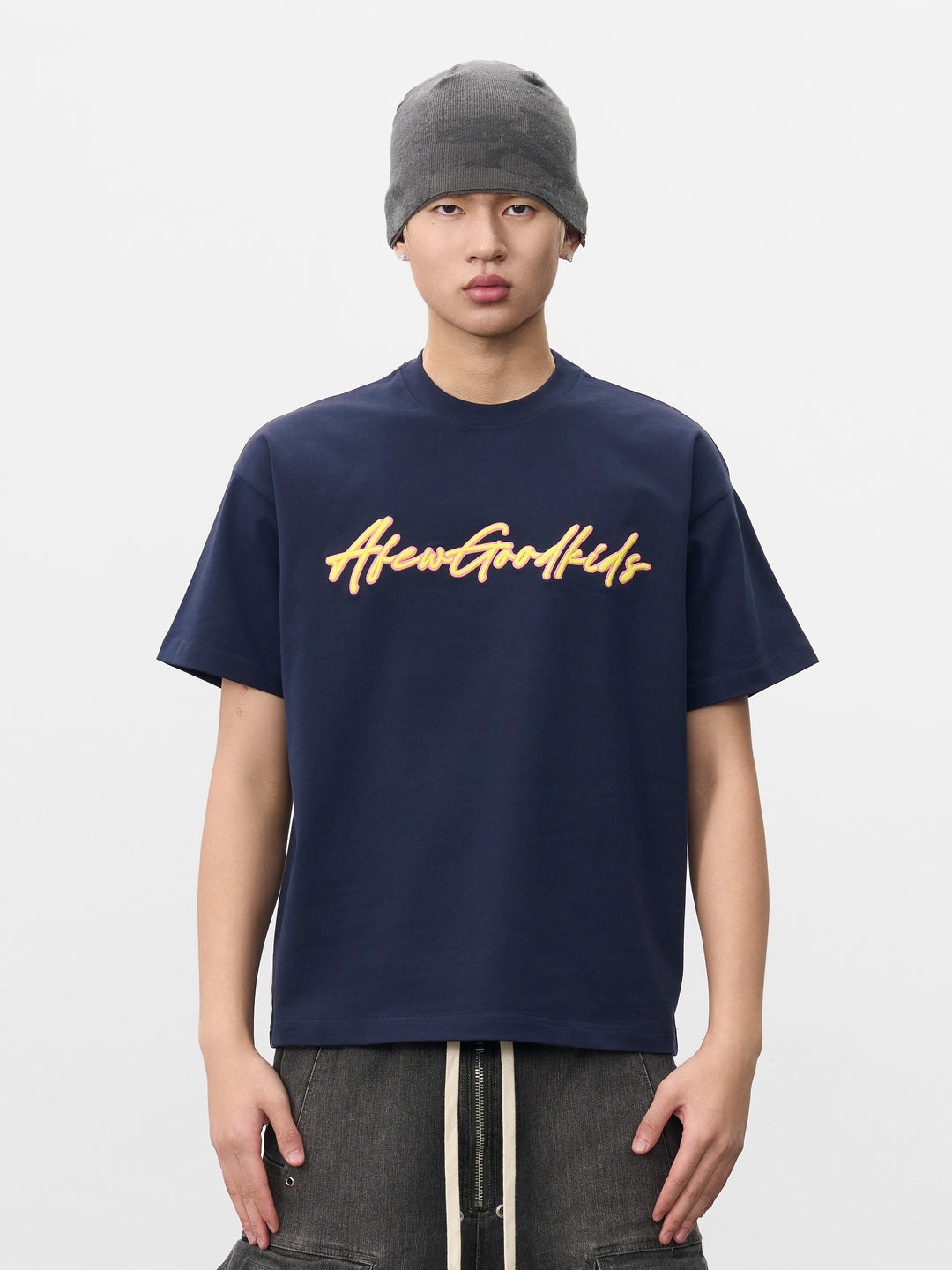 AFGK 3D Logo Embroidered Tee | Face 3 Face