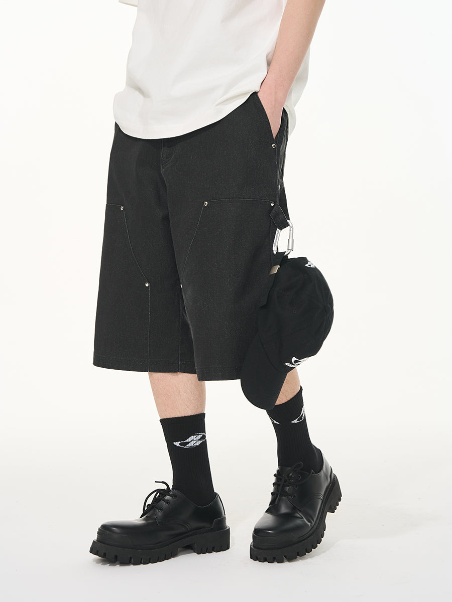 Harsh and Cruel Double Knee Carabiner Shorts | Face 3 Face