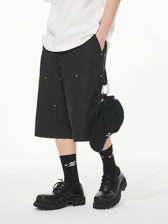 Harsh and Cruel Double Knee Carabiner Shorts | Face 3 Face