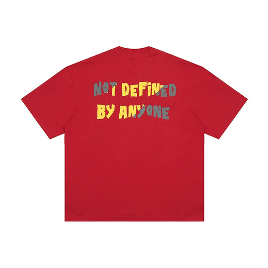 Graphic Tee | Achock Handwritten Slogan Print Tee | Face 3 Face